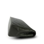 Dark Green/Khaki Lambskin Quilted Border Single Flap Gold Hardware - Image 11