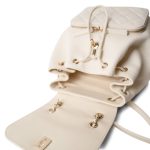 White Caviar Quilted Business Affinity Backpack LGHW - Image 11