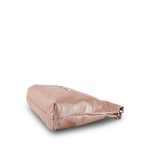 22A Metallic Pink / Rose Calfskin Quilted 22 Small Hobo Bag - Image 15