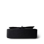 Black Caviar Quilted Classic Flap Small SHW - Image 7