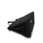 Birkin 25 Noir Togo Gold Plated Z Stamp - Image 16