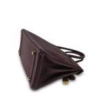Birkin 30 Bordeaux Veau Togo Gold Plated A Stamp - Image 14