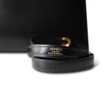 Kelly Sellier 28 Black Box Calfskin Gold Plated [A] Stamp - Image 7