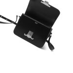 Celine Triomph Teen Black Shiny Calfskin Bag - Image 13