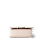 Light Pink Boy Bag Small Caviar Quilted Light Gold Hardware - Image 9