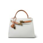 Kelly Sellier 28 Bi-Color Horseshoe (HSS) White / Natural Sable Evergrain Gold Plated A Square Stamp - Image 5