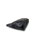 Black Calfskin Quilted 22 Hobo Bag Medium Aged Gold Hardware - Image 9