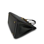 Birkin 30 Noir Epsom Gold Plated C Stamp - Image 12
