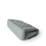 Light Green Caviar Quilted Classic Flap Medium Light Gold Hardware - Image 7