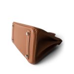 Birkin 25 Gold Togo Palladium Plated D Stamp - Image 10