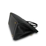 Birkin 35 Black Ardennes Gold Plated [G] Stamp - Image 14