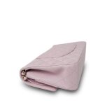 21S Light Pink Caviar Quilted Classic Flap Medium Light Gold Hardware - Image 9