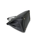 Birkin 35 Black Ardennes Gold Plated [A] Stamp - Image 18