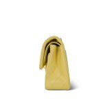20S Yellow Caviar Quilted Classic Flap Small LGHW - Image 3