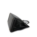 Birkin 40 Noir Clemence Gold Plated [B] Stamp - Image 18