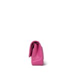 19C Pink Caviar Quilted Classic Flap Medium Light Gold Hardware - Image 2