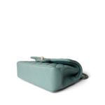 20C Tiffany Blue Small Classic Flap Light Gold Hardware - Image 11