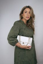 White Caviar Quilted Classic Flap Small LGHW - Image 13