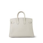 Birkin 25 Beton Veau Togo Gold Plated C Stamp - Image 12