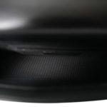 Black Lambskin Quilted Pearl Crystal Top Handle Phone Holder Aged Gold Hardware - Image 9
