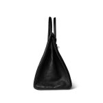 Birkin 30 Noir Ostrich Rose Gold Plated Z Stamp - Image 3