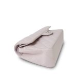 21B Lilac Lambskin Quilted Classic Flap Small Silver Hardware - Image 5