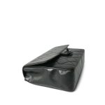 Black Lambskin Quilted So Black Single Flap Bag - Image 9
