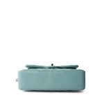 20C Tiffany Blue Small Classic Flap Light Gold Hardware - Image 5