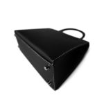 Kelly 25 Sellier Black Chèvre Palladium Plated B Stamp (HSS) - Image 8