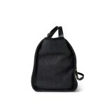 20A Black Mixed Fibers Medium Deauville Tote Light Gold Hardware - Image 2