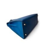 Kelly Sellier 28 Bleu France Courchevel Plated (Y) Stamp - Image 10