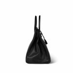 Birkin 35 Black Ardennes Gold Plated [G] Stamp - Image 12