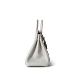 Birkin 25 Gris Pale Togo Gold Plated B Stamp - Image 12