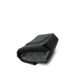 23P Black Aged Calfskin Quilted Mini Reissue 2.55 Flap Aged Gold Hardware - Image 11