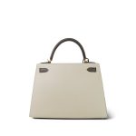 Kelly Sellier 28 Bi-Color Horseshoe (HSS) Craie/Etain Epsom Gold Plated C Stamp - Image 15
