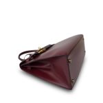 Kelly Sellier 28 Rouge H Box Calfskin Gold Plated (R) Stamp - Image 23