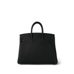Birkin 25 Noir Veau Togo Gold Plated W Stamp - Image 8