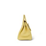 Birkin 25 Jaune Poussin Togo Gold Plated Z Stamp - Image 11