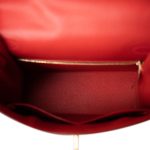 Kelly Sellier 28 Rouge Casaque Epsom Gold Plated C Stamp - Image 16