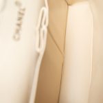 Ivory Lambskin Quilted Classic Flap Small GHW - Image 10