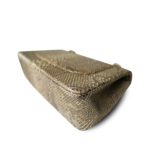 Gold Python Jumbo Classic Flap Light Gold Hardware - Image 8