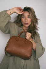 Louis Vuitton Empreinte Monogram Speedy Bandouliere 25 Cognac - Image 2