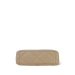 21B Beige Lambskin Quilted 19 Flap Medium/Large Mixed Hardware - Image 3