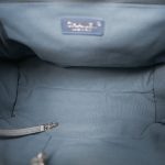23S Washed Denim Small Deauville Tote Silver Hardware - Image 8