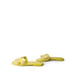 Hermès Calfskin Oran Sandals Jaune Curcuma Size 40 - Image 5