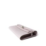 Kelly Wallet To Go Mauve Pale Epsom Palladium Plated B Stamp - Image 10