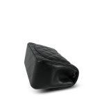 Black Lambskin Quilted Mini Square Flap LGHW - Image 8