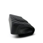 Black Lambskin Quilted Classic Flap Medium Gold Hardware - Image 13