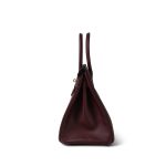 Birkin 30 Rouge H Epsom Gold Plated T Stamp - Image 6