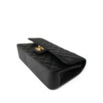 Black Caviar Quilted Classic Flap Medium GHW - Image 6